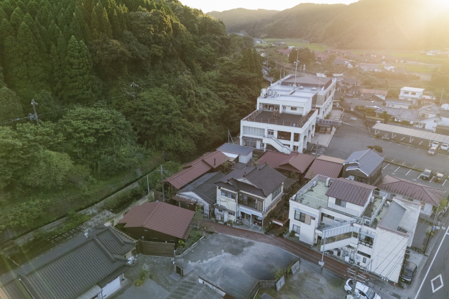 日本の懐かしい暮らしがそのまま残る路地裏